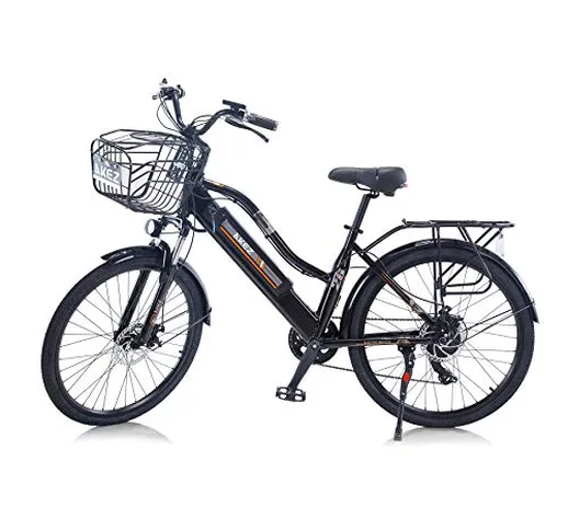 Hyuhome Bici elettriche di aggiornamento 2021 per donne adulte, fuoristrada 26" 36V 250 /...