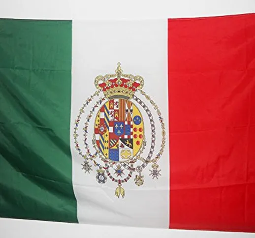 AZ FLAG Bandiera Regno delle Due SICILIE 1860-1861 150x90cm - Bandiera SICILIANA - Italia...