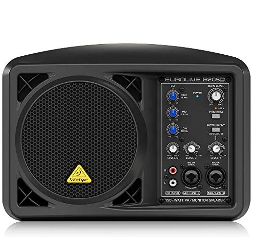 Behringer Eurolive B205D, altoparlante, cassa amplificata speaker attivo, 150 Watt