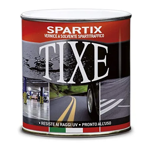 Tixe 406.501 Spartix Vernice Spartitraffico, Bianco, 500 ml