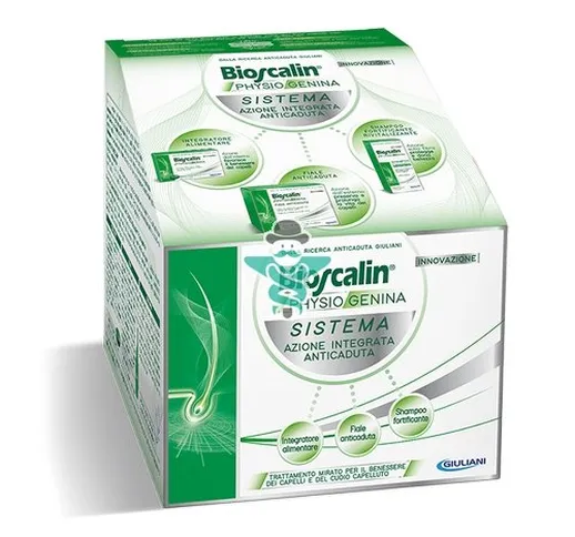 GIULIANI SpA BIOSCALIN PHYSIOGENINA SISTEMA CPR+FIALE+SHAMPOO