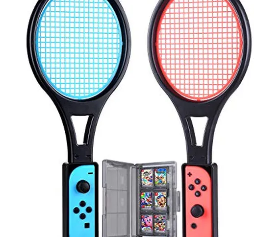 Tendak Racchetta da tennis per Nintendo Switch Mario Tennis Aces Giochi Racchetta Tennis p...