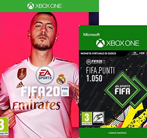 FIFA20 Standard [Xbox One] + 1050 FIFA Points [Codice - Download Xbox One]