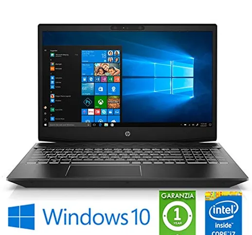 Notebook HP Pavilion 15-cx0017nl i7-8750U 8Gb 1128Gb SSD 14" FHD NVIDIA GeForce GTX 1050 T...