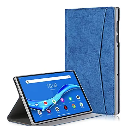 TTVie Cover per Lenovo Tab M10 FHD Plus - Custodia in Pelle PU con Funzione Auto Sveglia/S...