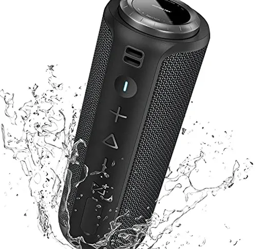 Cassa Bluetooth Portatile Potente SONGLOW: 40W HD Stereo Altoparlante Bluetooth 5.0 Imperm...