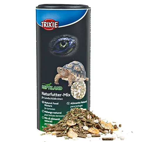 Trixie 76266 mix di mangime naturale per tartarughe di terra, 250 ml/100 g