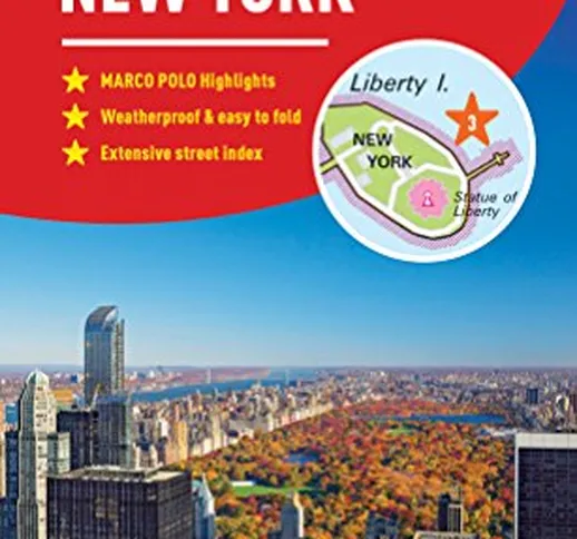 Marco Polo New York City Map [Lingua Inglese]