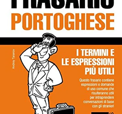 Frasario Italiano-Portoghese e mini dizionario da 250 vocaboli