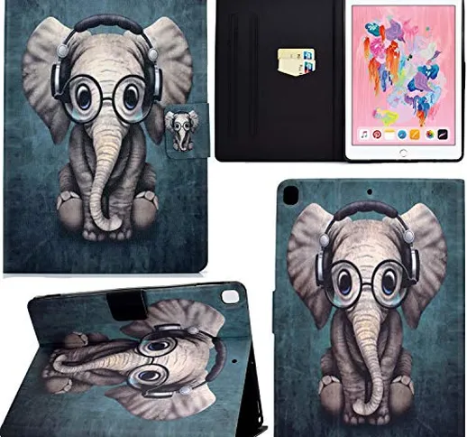 DodoBuy Custodia per iPad Mini1/2/3/4/5, in Pelle PU Flip Smart Cover Copertura Sottile Ca...