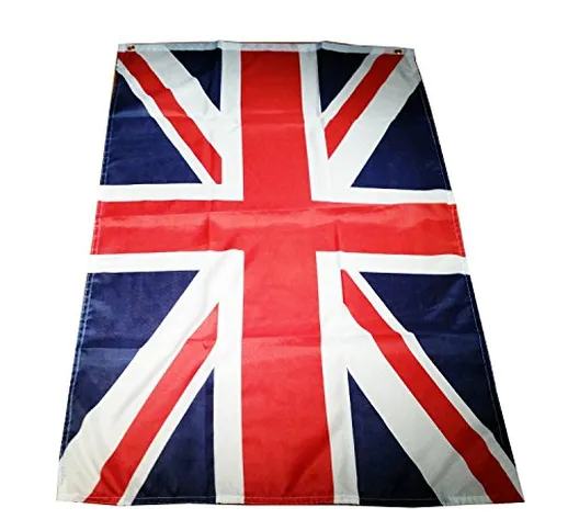My London Souvenirs - Bandiera del Regno Unito, 150 x 90 cm ca., per interni ed esterni, p...