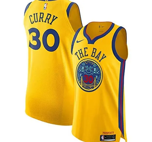 Lalagofe Stephen Curry Golden State Warriors #30, Basket Jersey Maglia Canotta, Swingman R...