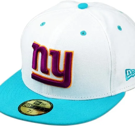 New Era New York Giants - Cappellino New Era, colore: Bianco/Blu Bianco blu 57