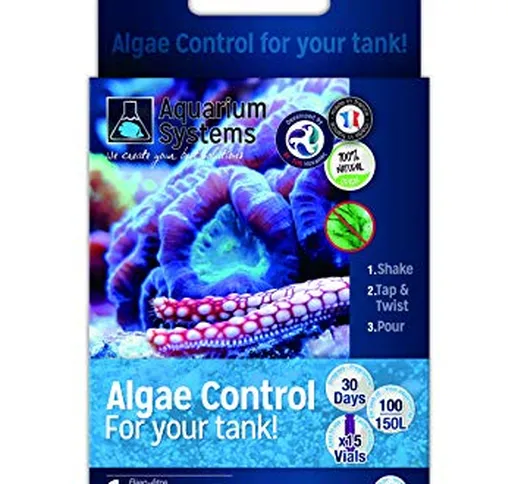 Acquario Systems Programma Algae Control Marine Trattamento dell' Acqua per aquariophilie