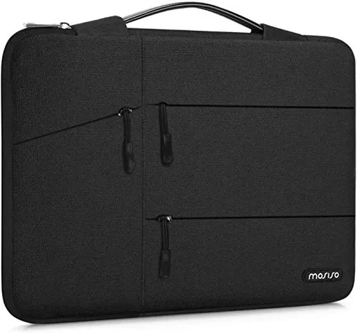 MOSISO 360 Protective Laptop Sleeve Compatibile con MacBook PRO 16, 15 15,4 15,6 Pollici d...