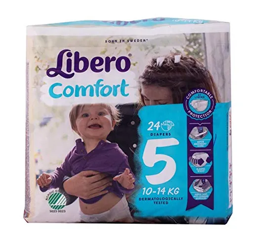 Libero - Pannolini Bebè Comfort 5 (10-14 kg)