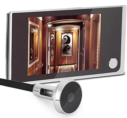 Spioncino Elettronico,Tangxi Spioncino Digitale Peephole Viewer,Schermo LCD 3,5 Pollici +1...