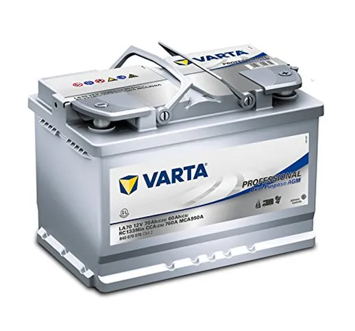 BATTERIA VARTA LA 70 AGM 70AH 750A START STOP