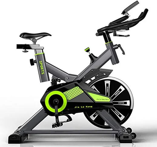 KOWE Cyclette, Bici da Ciclismo Indoor, Bici da Spinning Dimagrimento Fitness Bike,Verde