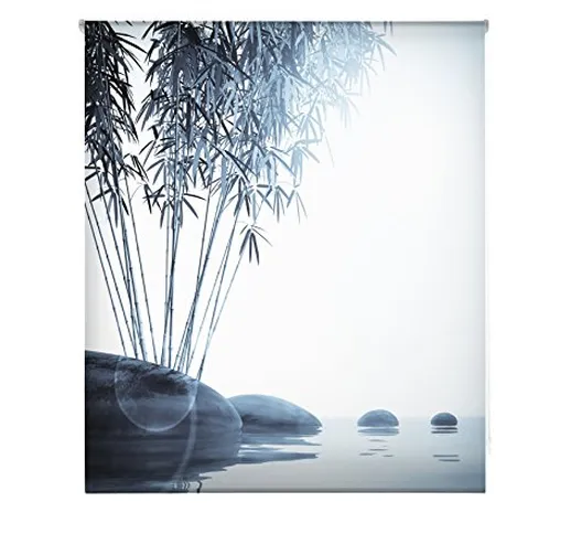 Blindecor W-Z-47466 – Tenda a Rullo Trasparente, Stampa Digitale, 130 x 180 cm, Multicolor...