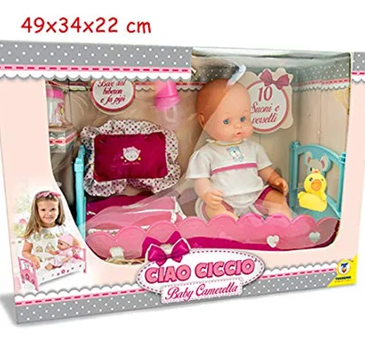 Palmi Bambola Bambina Bambole Femmina plastica Neonato Ragazza Bambini Regalo di Natale 25...