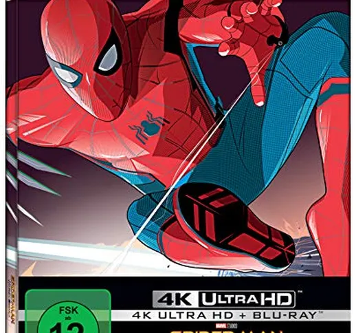 Spider-Man: Homecoming - SteelBook (4K Ultra HD) (+ Blu-ray 2D)
