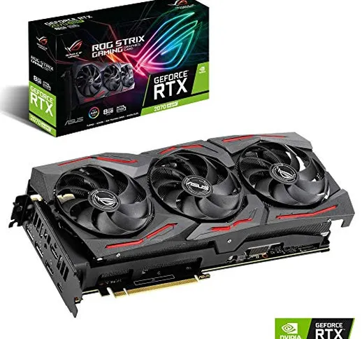 ASUS GeForce RTX 2070 Super ROG Strix 8 GB GDDR6 Scheda Grafica 2xDP/2xHDMI/USB