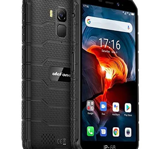 Rugged Smartphone (2020), Ulefone Armor X7 PRO Android 10 Cellulare Antiurto IP68, Quad-Co...