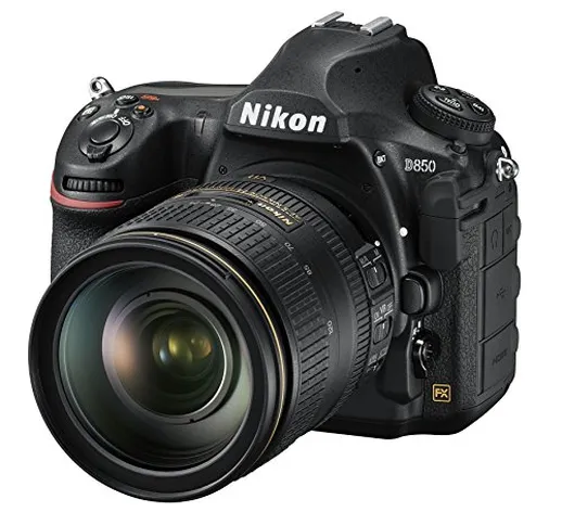 Nikon D850 + AF-S 24-120 F/4 G VR Fotocamera Reflex Professionale 45.4 MP, Sensore CMOS FX...