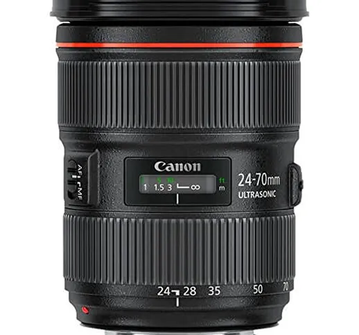 Canon Obiettivo EF 24-70 mm, 1:2.8L II USM, Nero