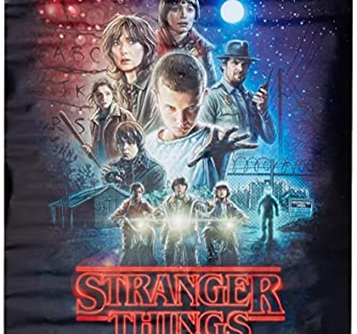 Poster Stranger Things One Sheet, Multicolore, 91.5 x 61 x 0.03 cm