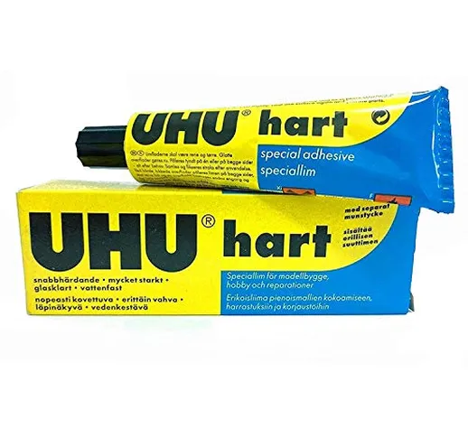 4 x UHU HART ADHESIVE - MODELLING GLUE BALSA CEMENT 35g/33ml Tube by UHU
