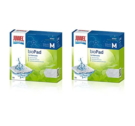 Juwel BioPad Compact/H M Bioflow 3.0 Filtri Floss *Originale* (2 confezioni da 5)