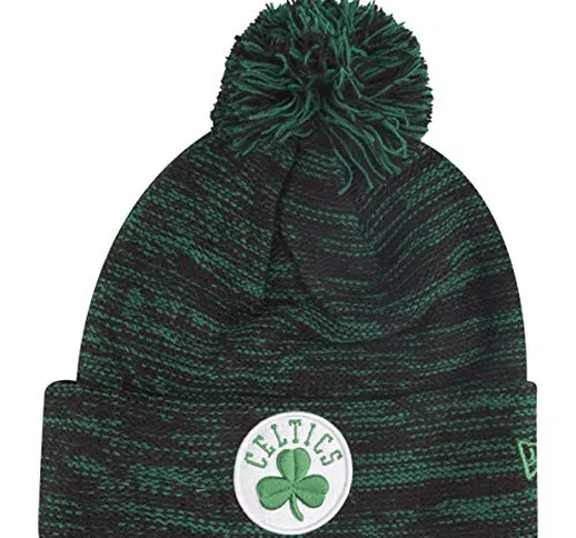 New Era Boston Celtics Marl Knit Beanie Beany Wool Hat Mütze