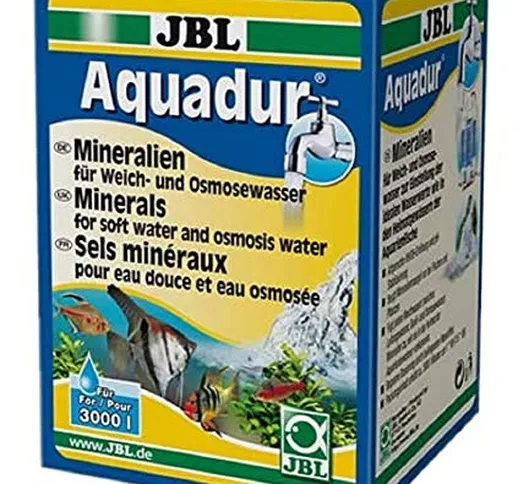 JBL, Sale Minerale biocondizionatore per acquari d'Acqua Dolce, Aquadur
