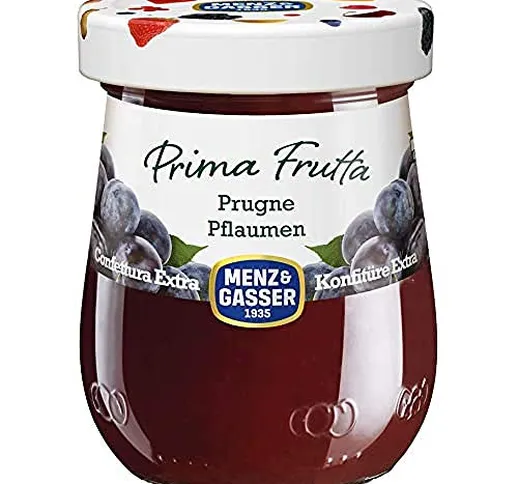 Menz&Gasser Confettura Extra di Prugne Prima Frutta - Confettura con Frutta di Alta Qualit...