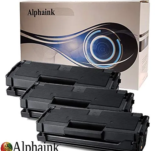 Toner Alphaink Compatibile con Samsung MLT-D101 versione da 3000 copie per stampanti Samsu...