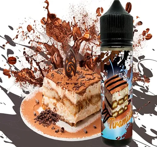 Liquido TIRAMISU | SAPORE Fragola, Mora e Tuttifrutti | ELEC-VAP | 60 ml | Purezza 99,5% |...