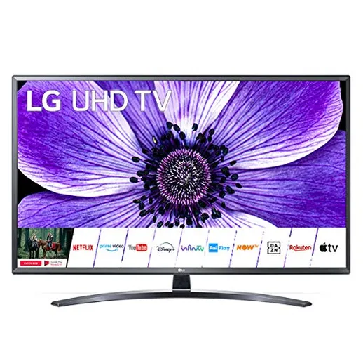 LG TV LED Ultra HD 4K 43" 43UN74006LB. API Smart TV WebOS