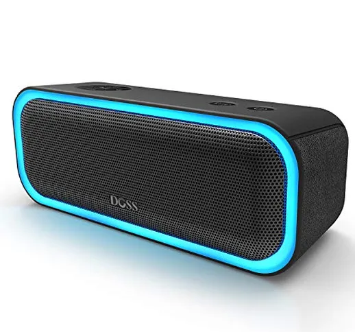 DOSS SoundBox Pro Cassa Bluetooth Altoparlante 20W Senza Fili, Speaker Portatile, Cassa Wi...