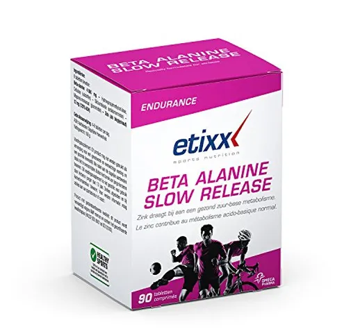 Etixx Beta Alanine Slow Release 90 Comp - Rendimiento deportivo