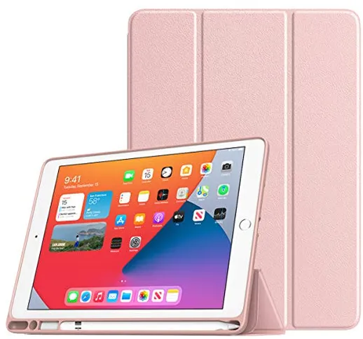 TiMOVO Custodia per Nuovo iPad 8a Generazione 2020/iPad 7a Gen 10.2" 2019, Custodia in TPU...