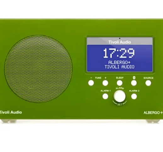 Tivoli Albergo + DAB + / FM radio Bluetooth sveglia colore verde