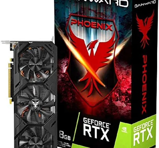 Gainward GeForce RTX 2070 Super Phoenix - Scheda Grafica 8 GB GDDR6, 3X DisplayPort / 1x H...