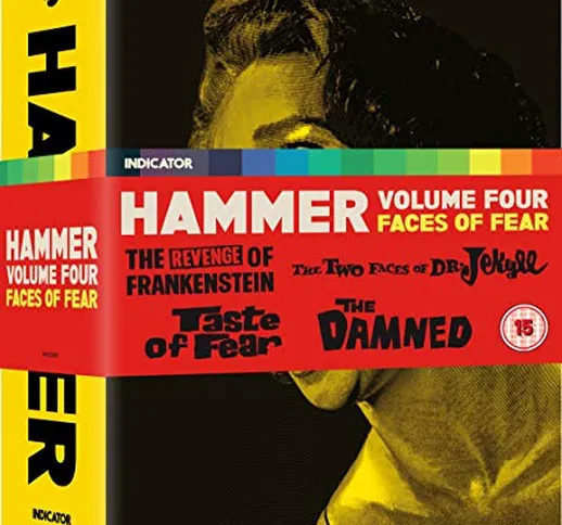 Hammer Films Vol. 4 Faces Of Fear (5 Blu-Ray) [Edizione: Regno Unito]