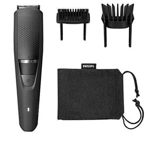 Philips BT3236/14 Series 3000 Regolabarba Beardtrimmer Rifinitore con Sistema Lift & Trim,...