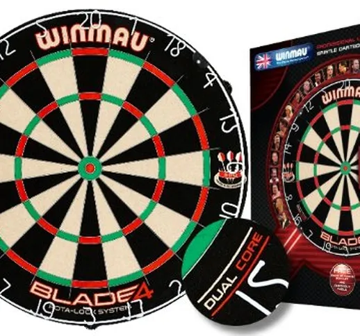 Dart board WINMAU Original "Blade IV - DUAL Core" il nuovo dart board da WINMAU, il produt...