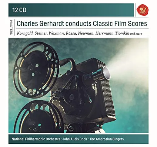 Charles Gerhardt Conducts Classic Film Scores (Box 12 Cd)