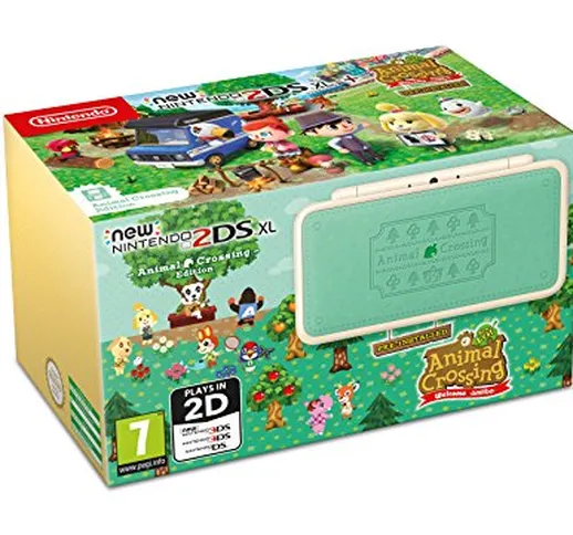 Nintendo New 2DS XL- Konsole Animal Crossing Edition + Animal Crossing: New Leaf - Welcome...
