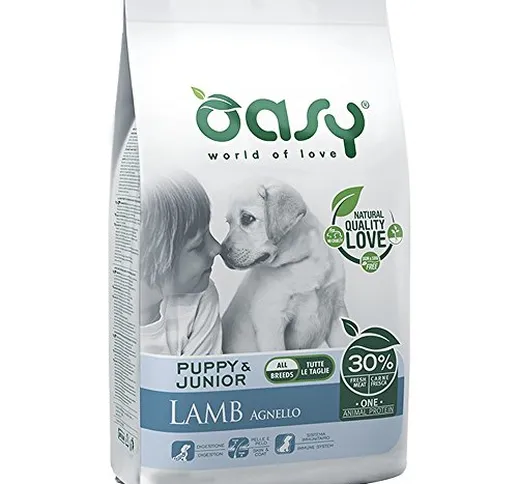 Oasy One Secco Puppy Agnello Monoproteici Cane Secco